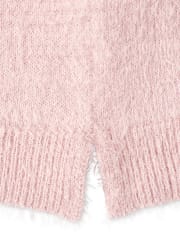 Girls Glitter Eyelash Sweater