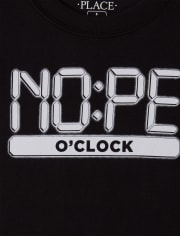 Pyjama en coton ajusté à motif camouflage Nope O'Clock pour garçon