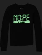 Pyjama en coton ajusté à motif camouflage Nope O'Clock pour garçon