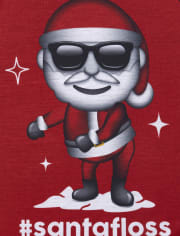 Pyjama Père Noël en soie pour garçon