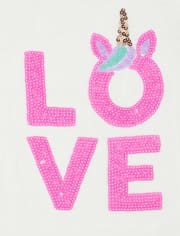 Girls Sequin Top