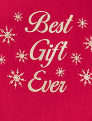 Baby Girls Foil Best Gift Ever Tutu Bodysuit