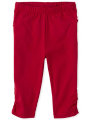 Baby Girls Floral Ruffle Pants 2-Pack