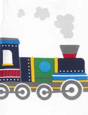 Baby Boys Train Bodysuit 5-Pack