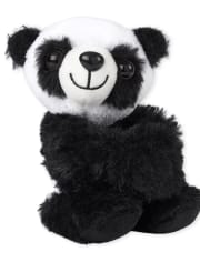 Pulsera de bofetada con diseño de panda de piel sintética en 3D para niñas