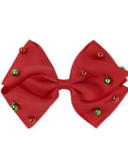Girls Bell Bow Hair Clip
