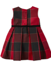 plaid outfit for baby girl