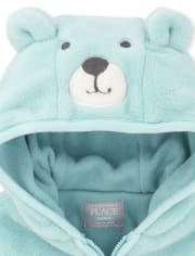 Baby Boys Bear Cozy Jacket