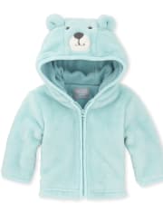 Baby Boys Bear Cozy Jacket