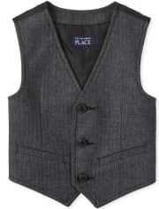 Baby And Toddler Boys Matching Dressy Vest