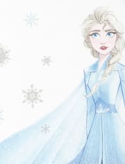 T-shirt graphique Elsa à paillettes Disney La Reine des Neiges 2 pour filles