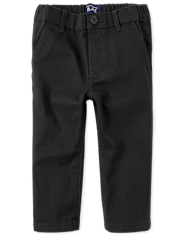 Baby And Toddler Boys Uniform Stretch Straight Chino Pants