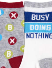 Boys Video Game Crew Socks 6-Pack