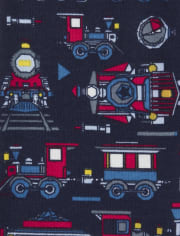 Pijamas de algodón ajustados para bebés y niños pequeños