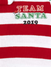 Unisex Baby And Toddler Matching Family Candy Cane Stripe Snug Fit Cotton One Piece Pajamas