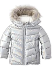 toddler long puffer coat