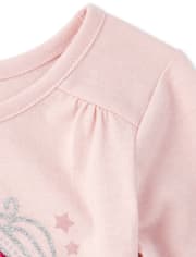 Baby And Toddler Girls Embellished Top
