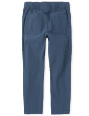 Boys Stretch Matching Pull On Jogger Pants