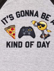 Pijama Pizza Gamer para niño