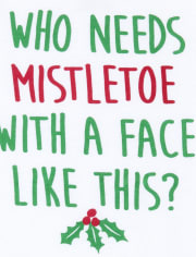 Baby Mistletoe Graphic Bodysuit