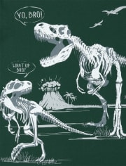 Boys Dino Bro Matching Graphic Tee