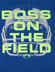 Boys Football Graphic Tee