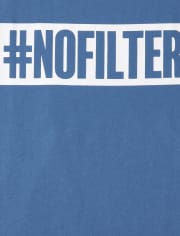 Boys No Filter Graphic Tee
