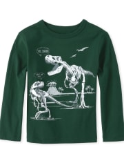 Baby And Toddler Boys Dino Bro Matching Graphic Tee