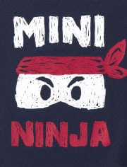 Baby And Toddler Boys Ninja Graphic Tee