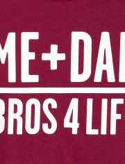 Baby And Toddler Boys Dad Bros Graphic Tee