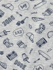 Boys Food Pocket Top