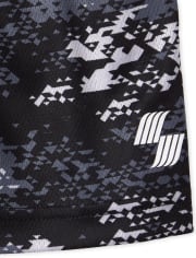 Boys Mix And Match Camo Performance Basketball Shorts