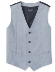 Boys Matching Dressy Vest