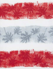 Boys Mix And Match Striped Palm Tree Tank Top