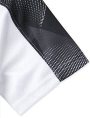 Haut de performance en maille Mix and Match pour garçon