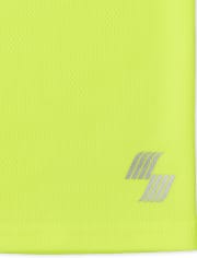 Boys Mix And Match Mesh Performance Top