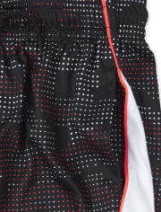 Shorts de baloncesto de alto rendimiento con rayas laterales Mix And Match para niños