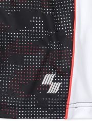 Shorts de baloncesto de alto rendimiento con rayas laterales Mix And Match para niños