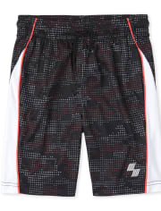 Shorts de baloncesto de alto rendimiento con rayas laterales Mix And Match para niños