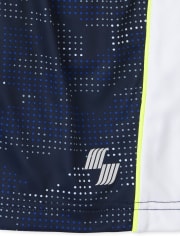 Shorts de baloncesto de alto rendimiento con rayas laterales Mix And Match para niños