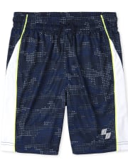 Shorts de baloncesto de alto rendimiento con rayas laterales Mix And Match para niños
