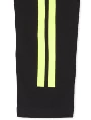 Leggings con rayas laterales activas para niñas