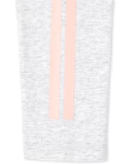Leggings con rayas laterales activas para niñas