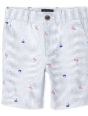 Boys Flamingo Chino Shorts