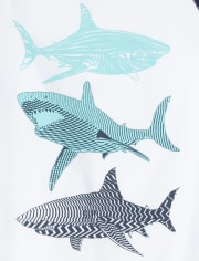 Boys Shark Rashguard