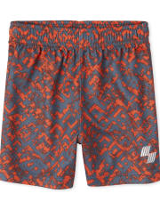 Baby And Toddler Boys Mix And Match Print Performance Basketball Shorts
