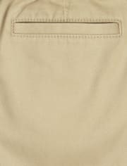 Short chino ceinturé pour bébés et tout-petits garçons