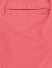 Short chino ceinturé pour bébés et tout-petits garçons