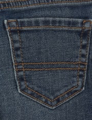 Short en jean à enfiler pour bébés et tout-petits garçons