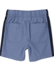 Baby And Toddler Boys Side Stripe Pull On Jogger Shorts